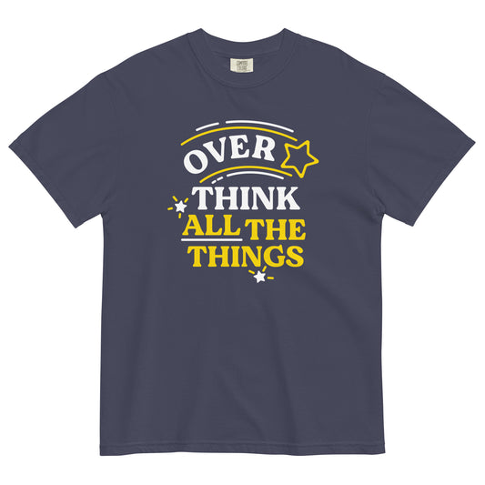 Over Think All The Things Men's Relaxed Fit Tee