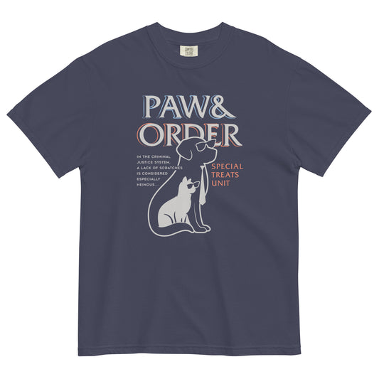Paw & Order Men's Relaxed Fit Tee