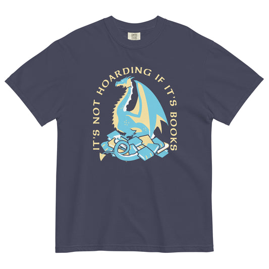 It's Not Hoarding If It's Books Men's Relaxed Fit Tee