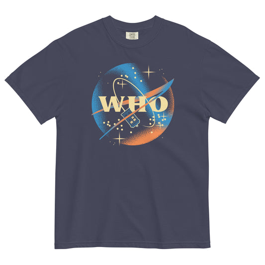 Who Space Administration Men's Relaxed Fit Tee