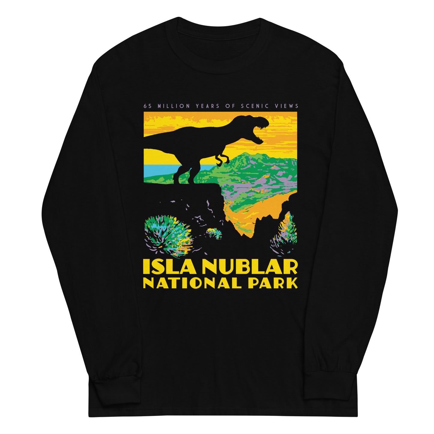 Isla Nublar National Park Unisex Long Sleeve Tee