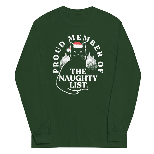 The Naughty List Unisex Long Sleeve Tee