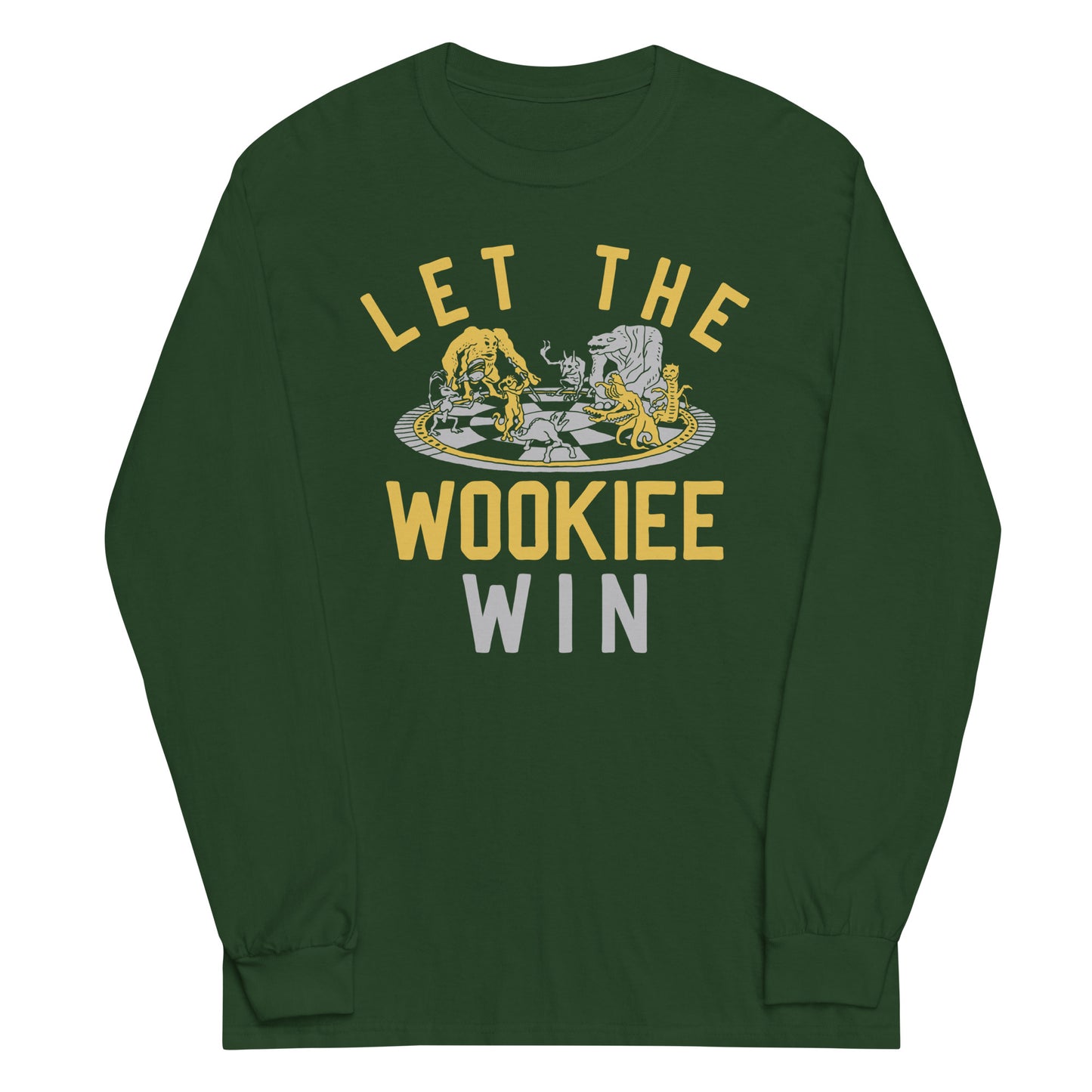 Let The Wookiee Win Unisex Long Sleeve Tee