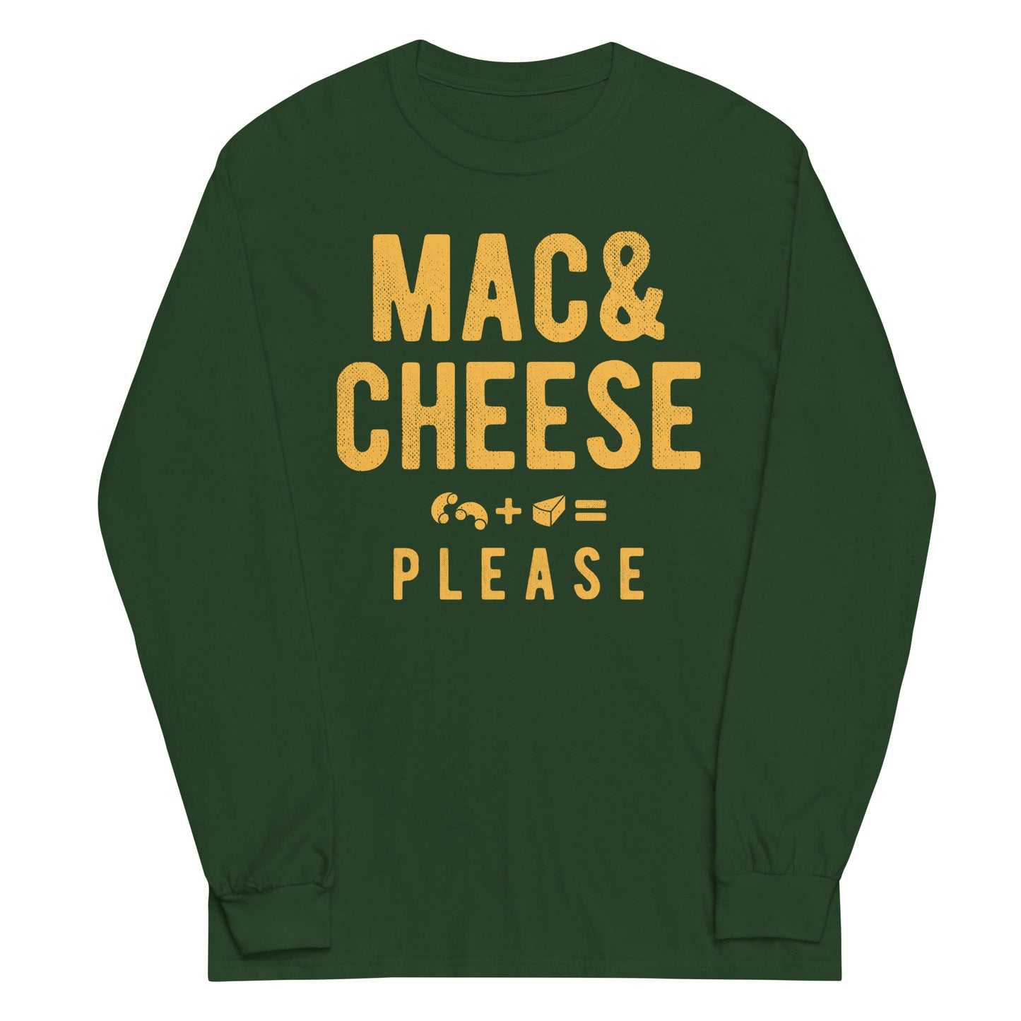 Mac And Cheese Please Unisex Long Sleeve Tee