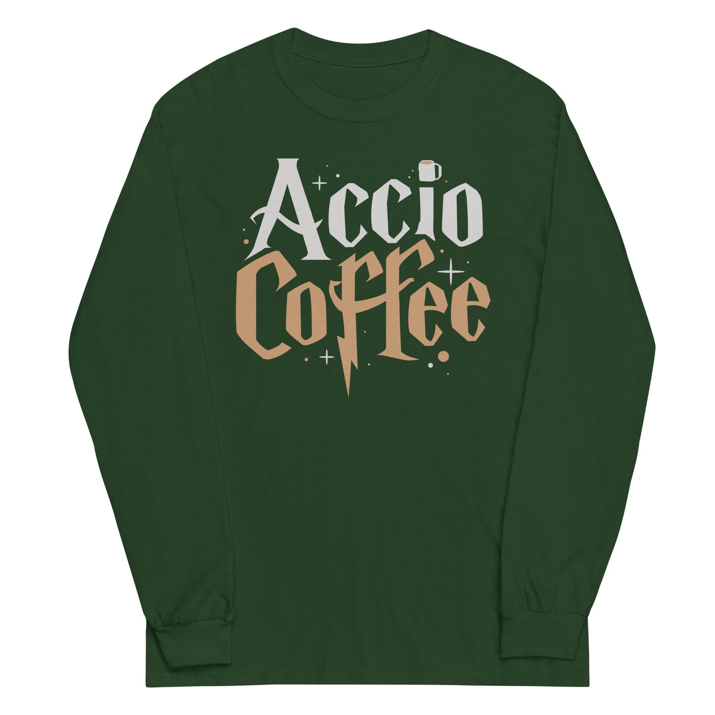 Accio Coffee Unisex Long Sleeve Tee