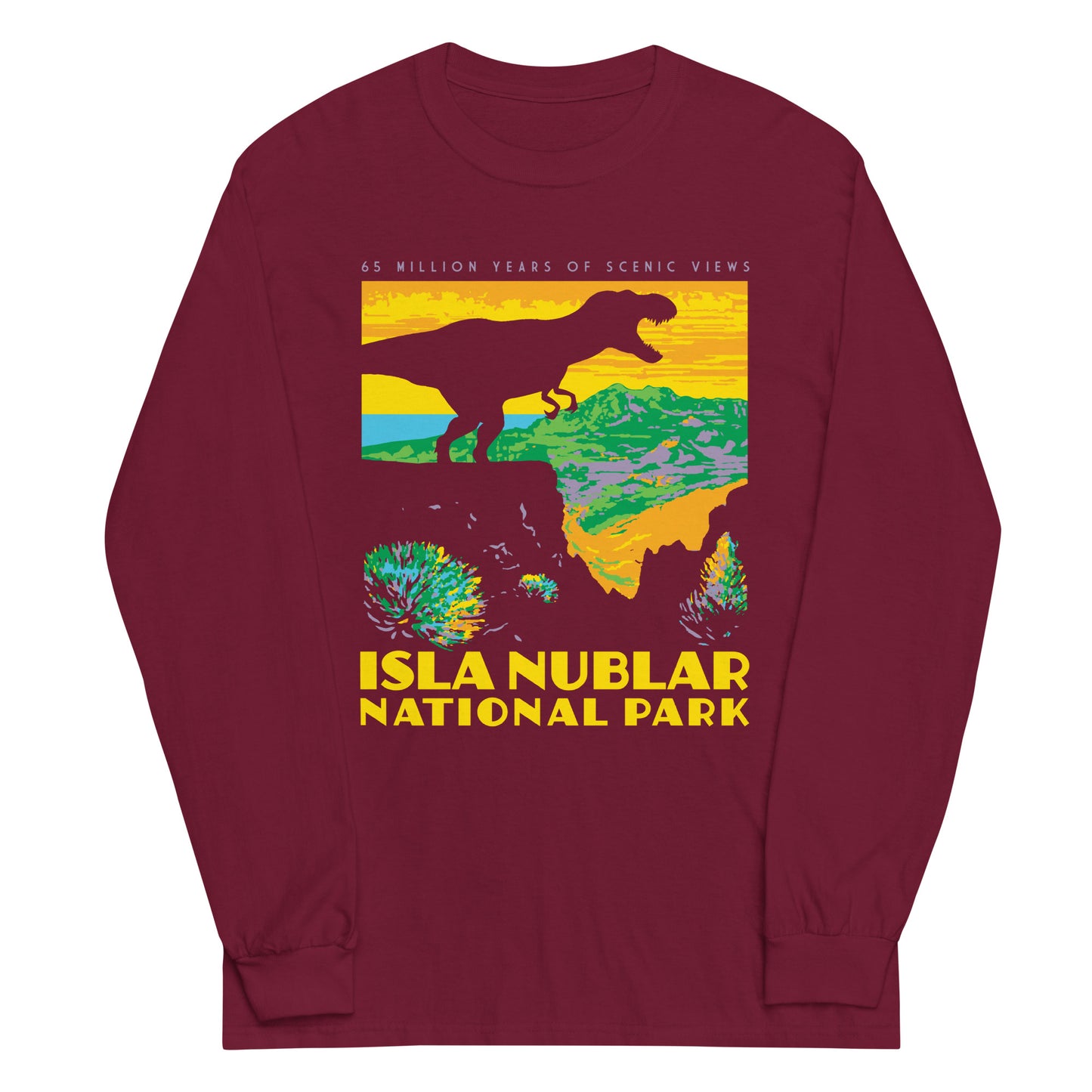 Isla Nublar National Park Unisex Long Sleeve Tee
