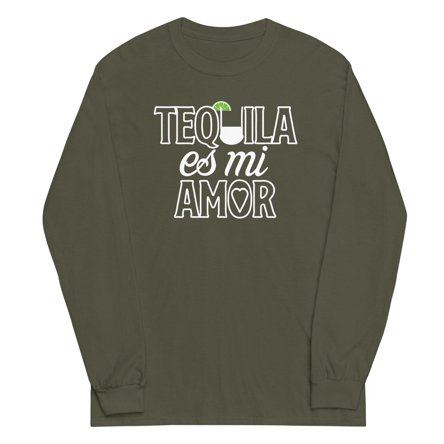 Tequila Es Mi Amor Unisex Long Sleeve Tee