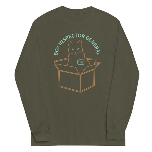 Box Inspector General Unisex Long Sleeve Tee