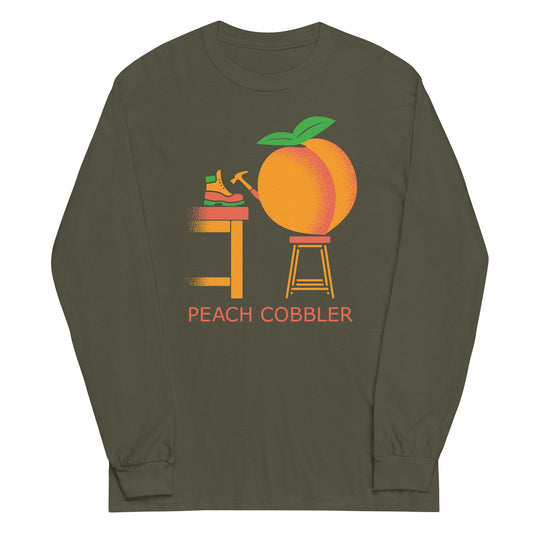 Peach Cobbler Unisex Long Sleeve Tee