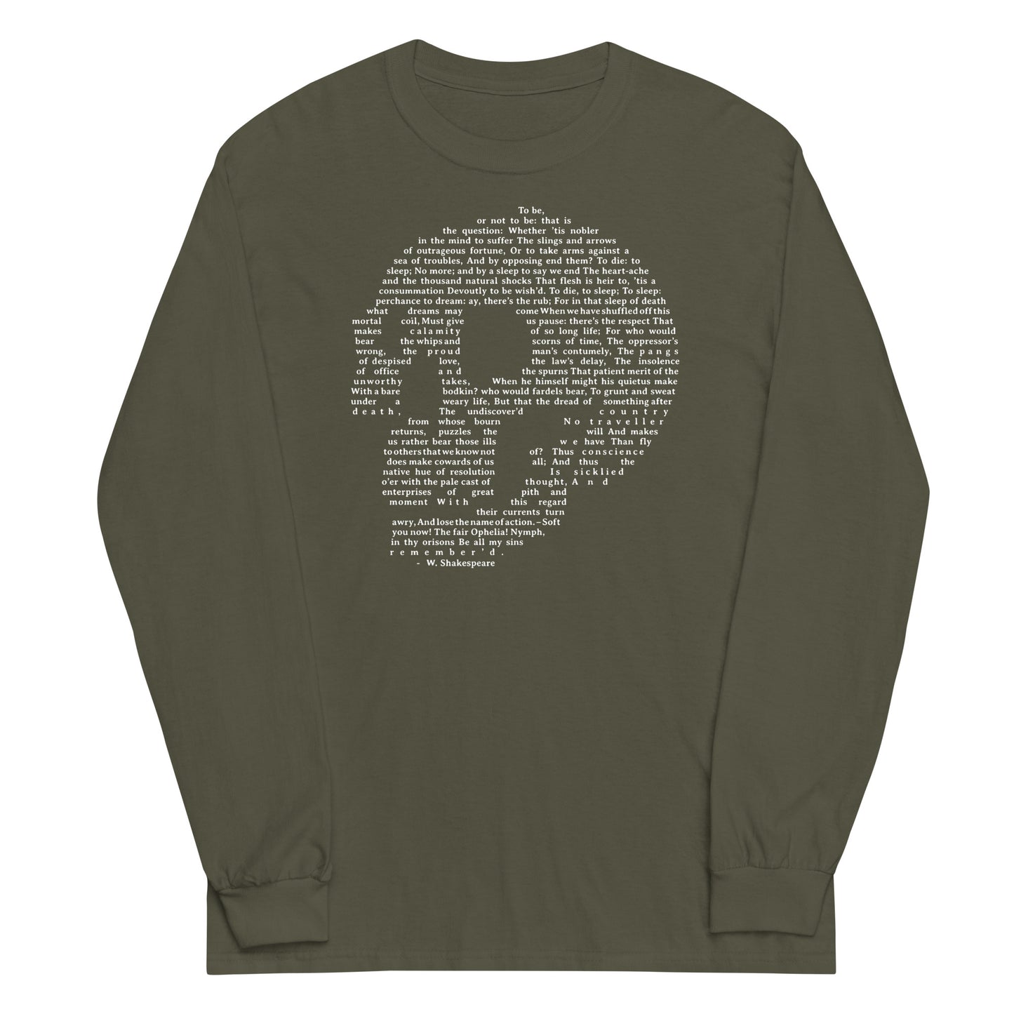 Hamlet Soliloquy Unisex Long Sleeve Tee