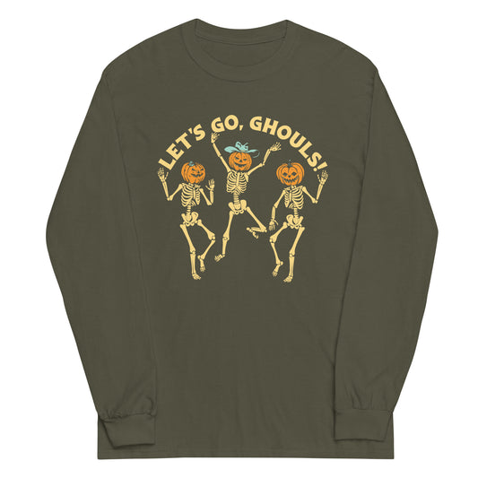 Let's Go, Ghouls! Unisex Long Sleeve Tee
