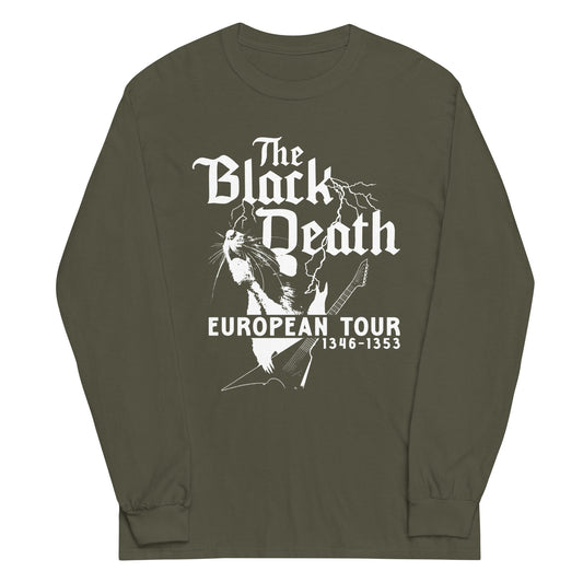 The Black Death European Tour Unisex Long Sleeve Tee
