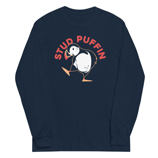Stud Puffin Unisex Long Sleeve Tee