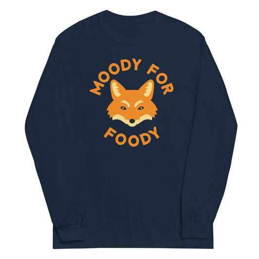 Moody For Foody Unisex Long Sleeve Tee