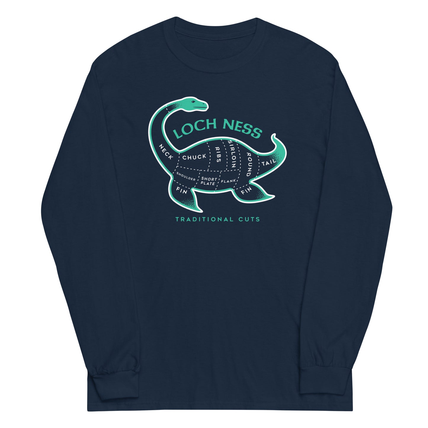 Loch Ness Traditional Cuts Unisex Long Sleeve Tee