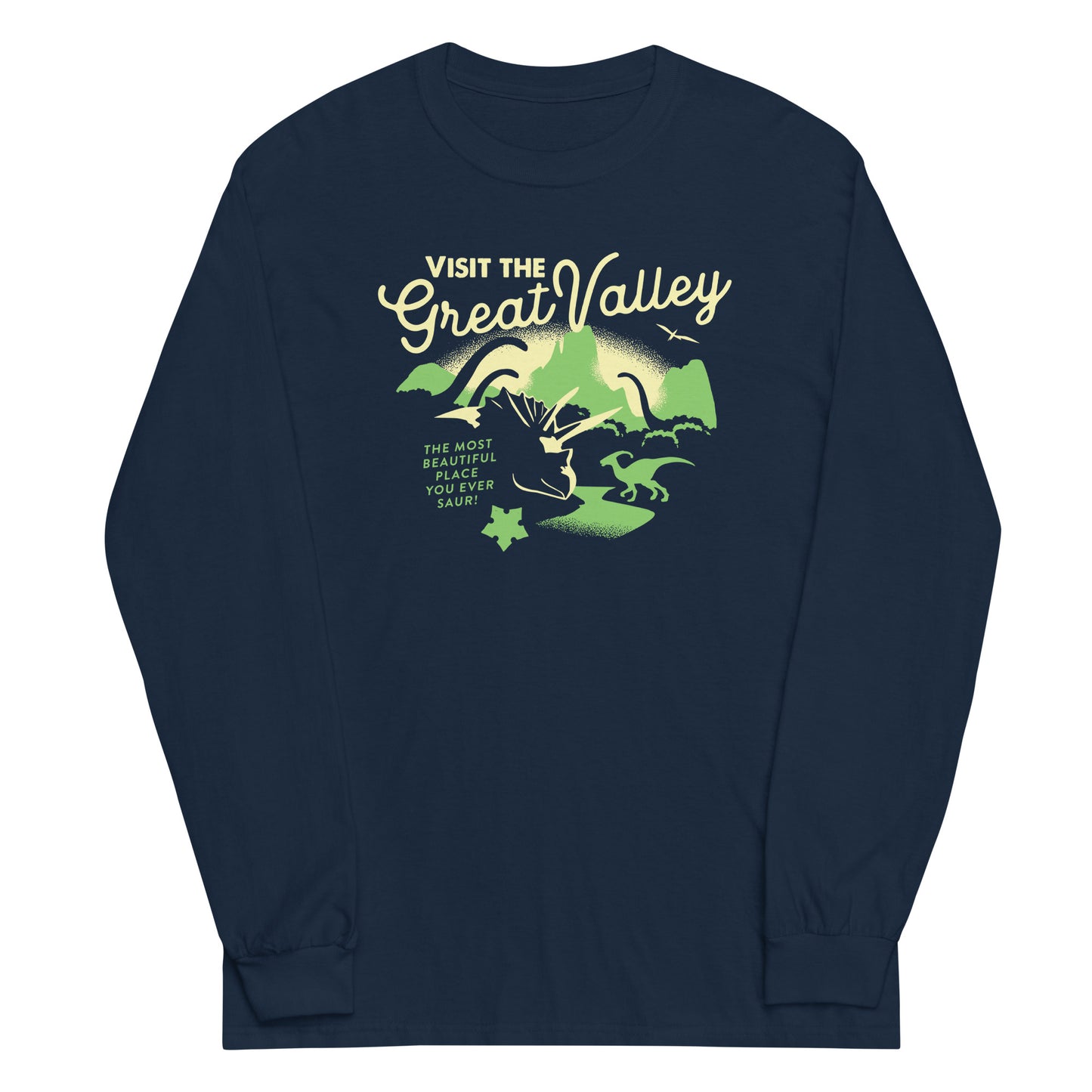 Visit The Great Valley Unisex Long Sleeve Tee