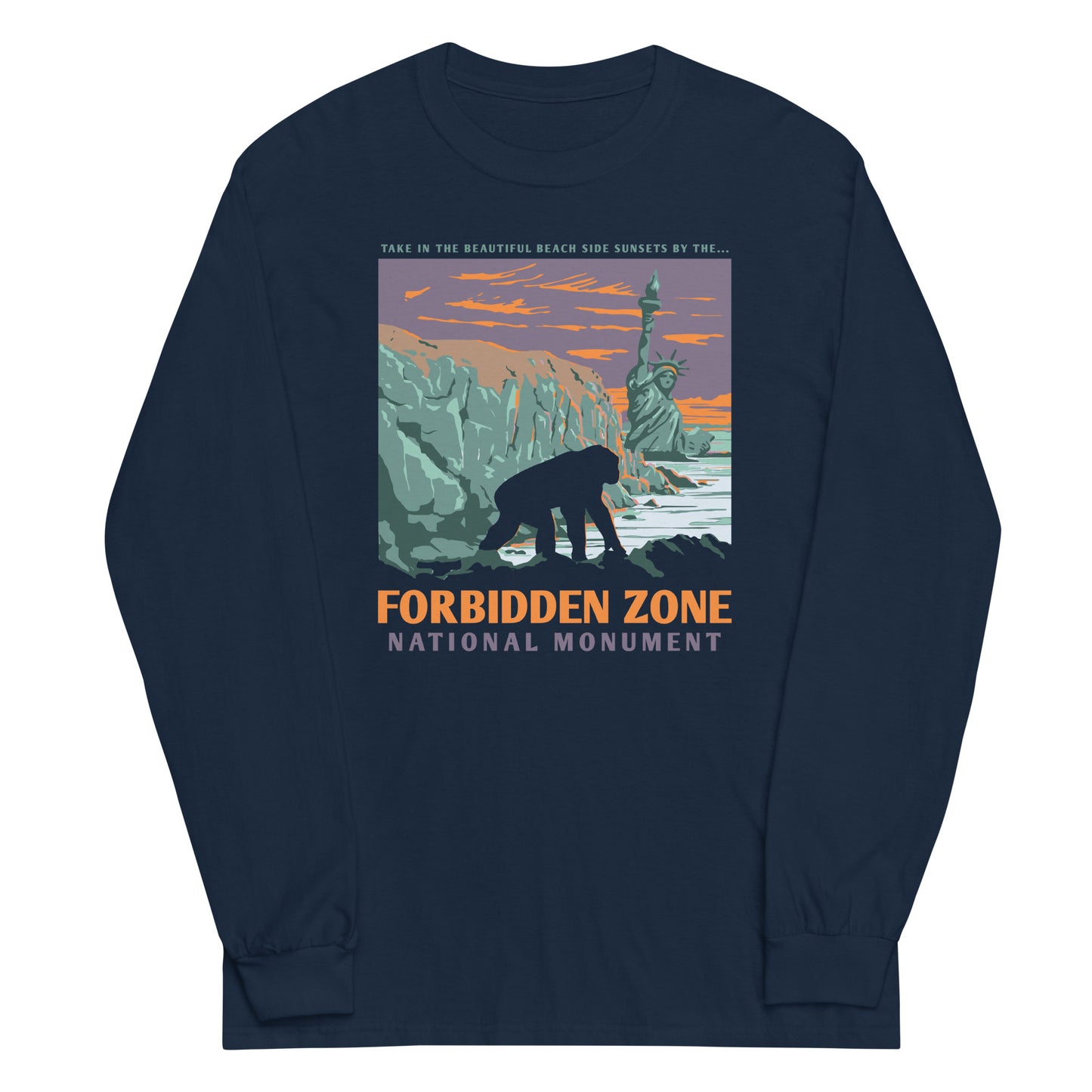 Forbidden Zone National Monument Unisex Long Sleeve Tee