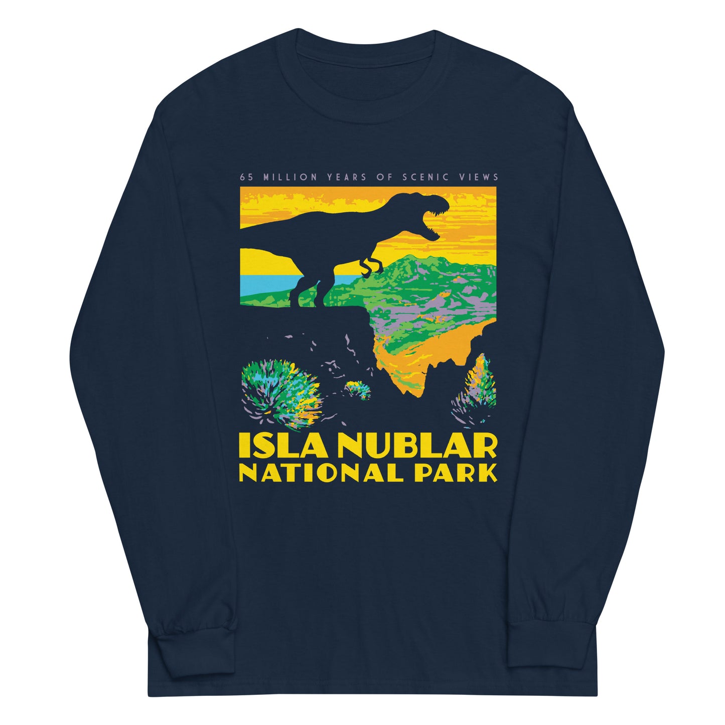 Isla Nublar National Park Unisex Long Sleeve Tee