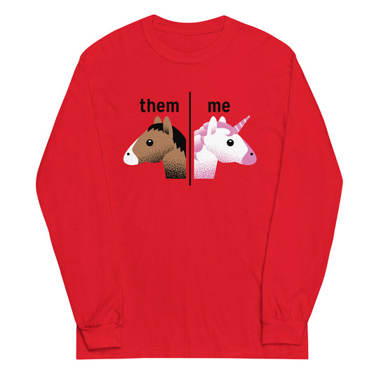Them - Me Unisex Long Sleeve Tee