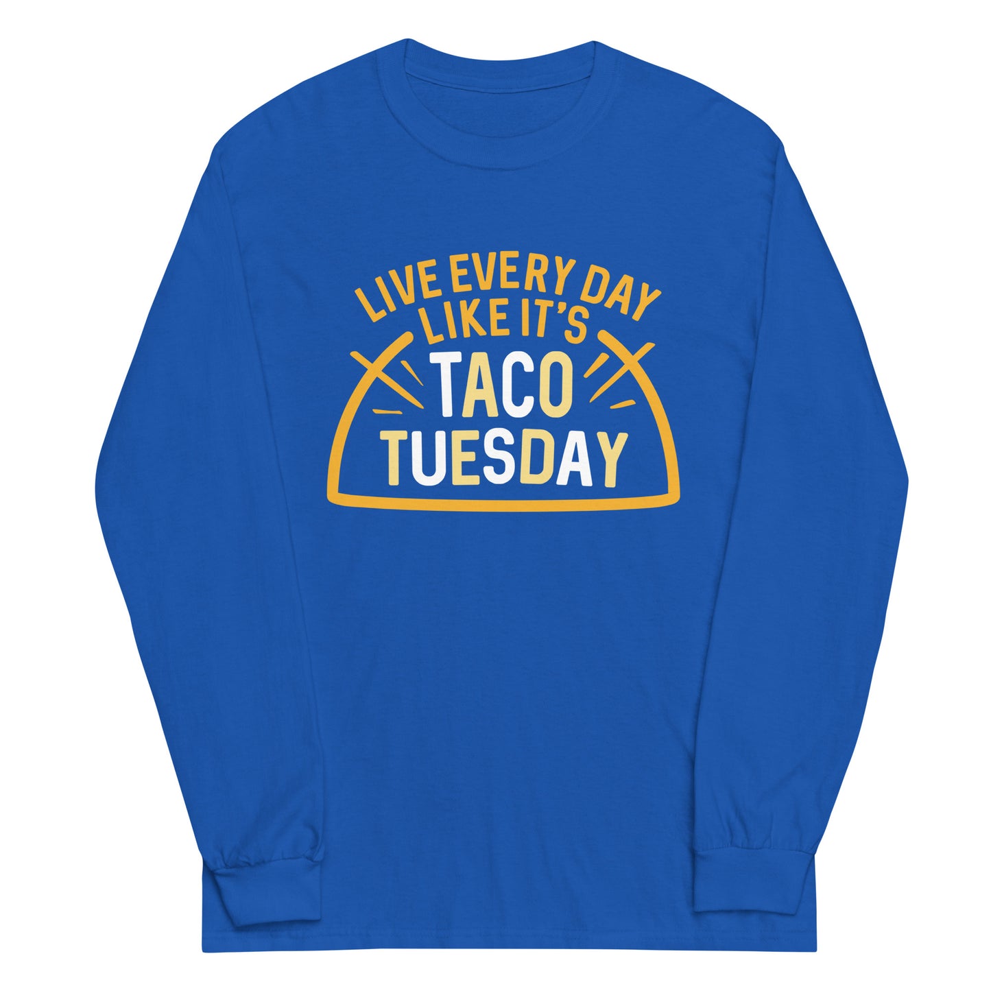 Taco Tuesday Unisex Long Sleeve Tee