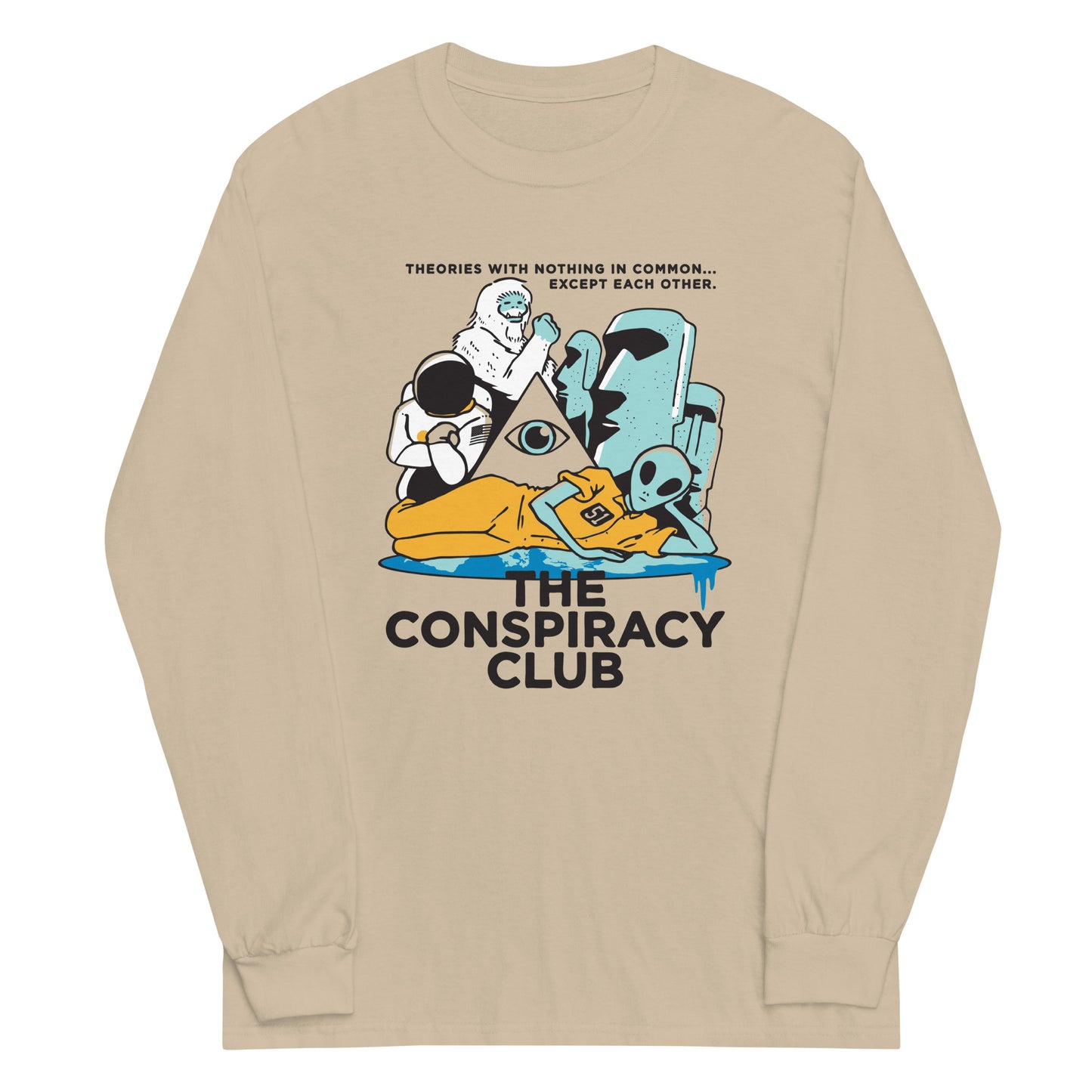 The Conspiracy Club Unisex Long Sleeve Tee