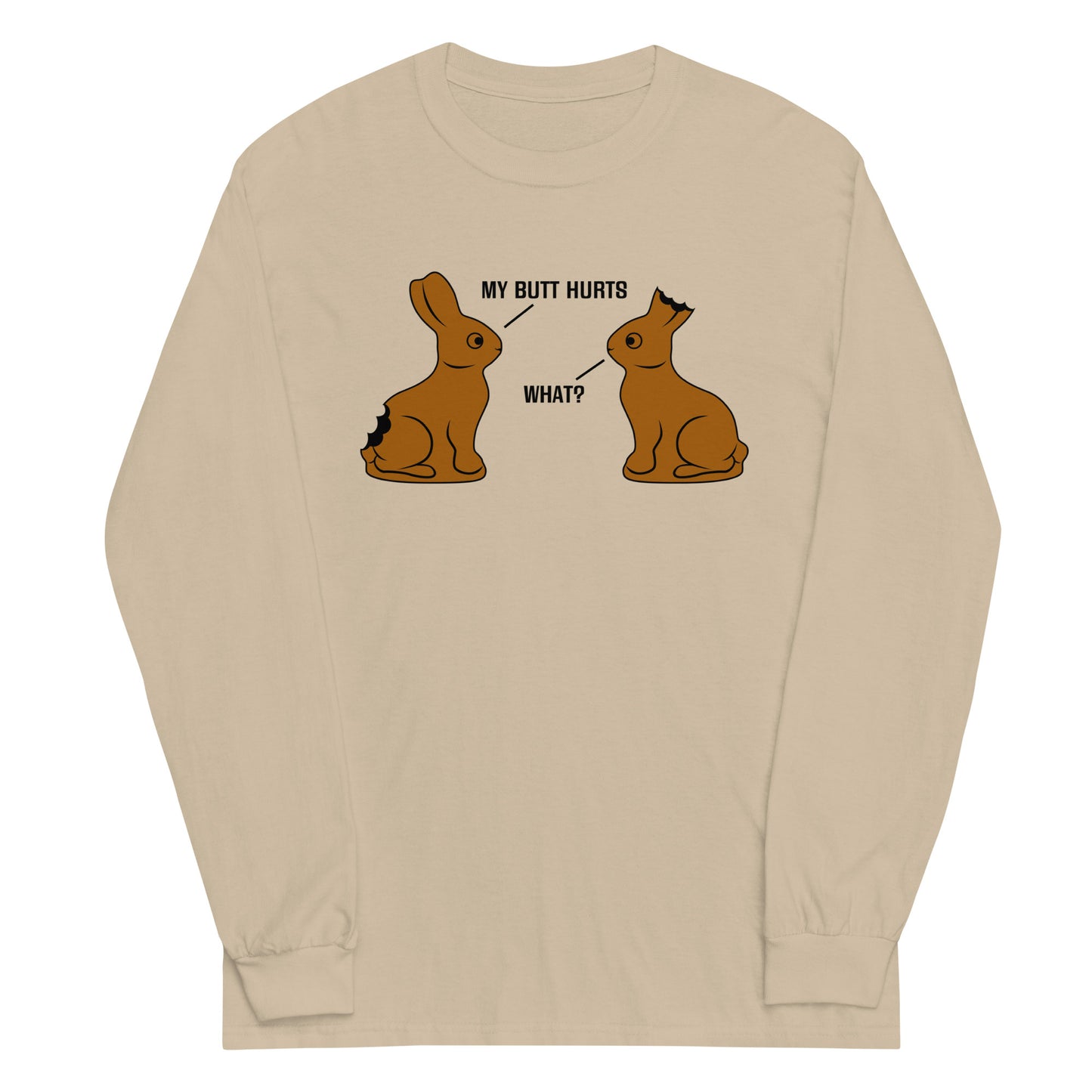 My Butt Hurts Unisex Long Sleeve Tee