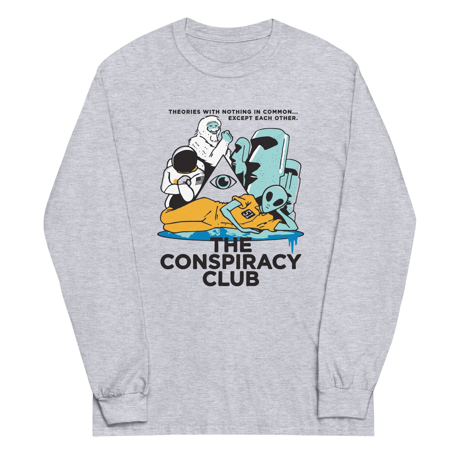 The Conspiracy Club Unisex Long Sleeve Tee