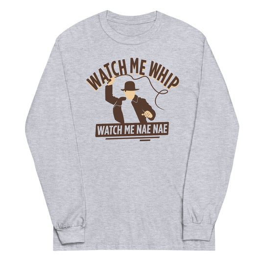 Watch Me Whip Unisex Long Sleeve Tee