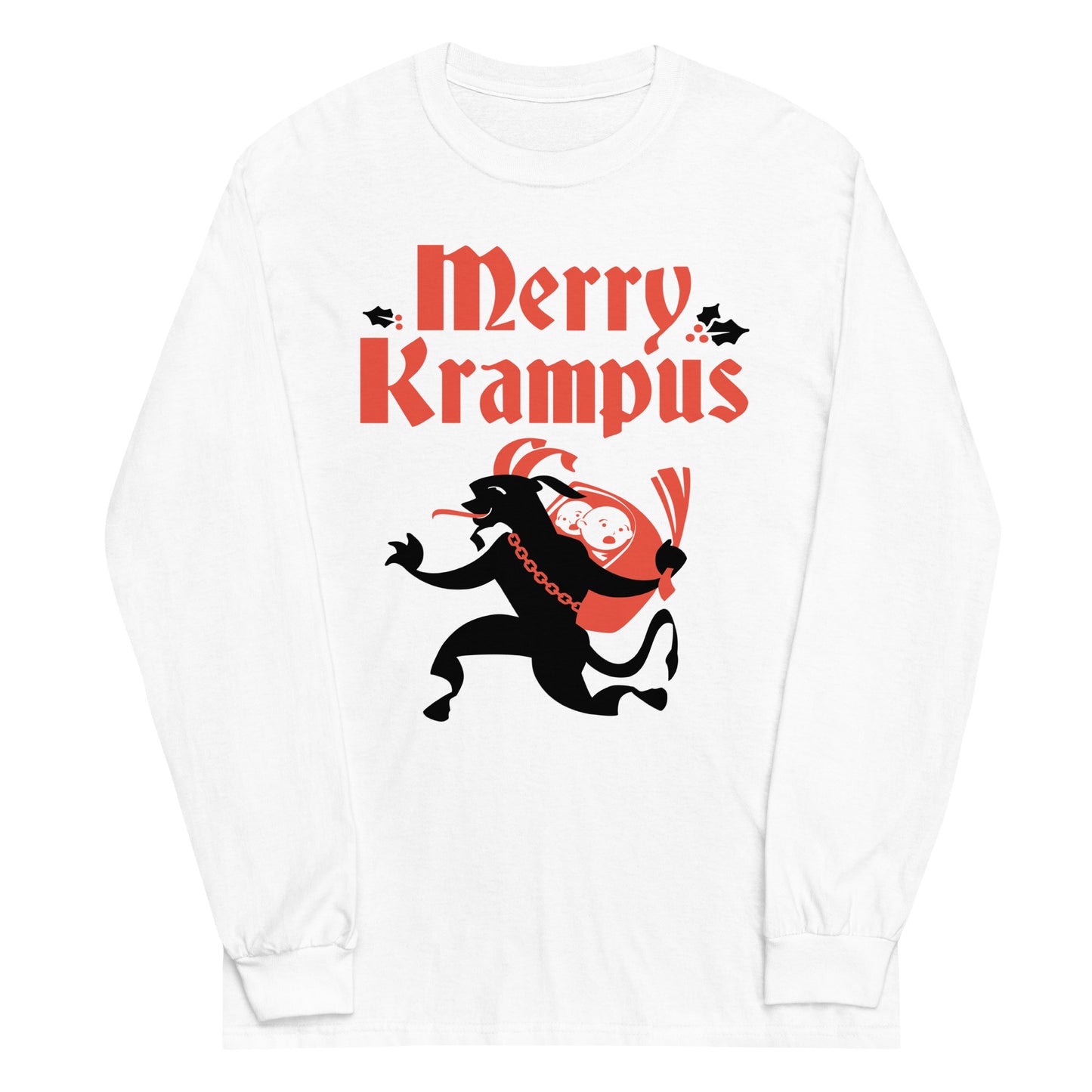 Merry Krampus Unisex Long Sleeve Tee