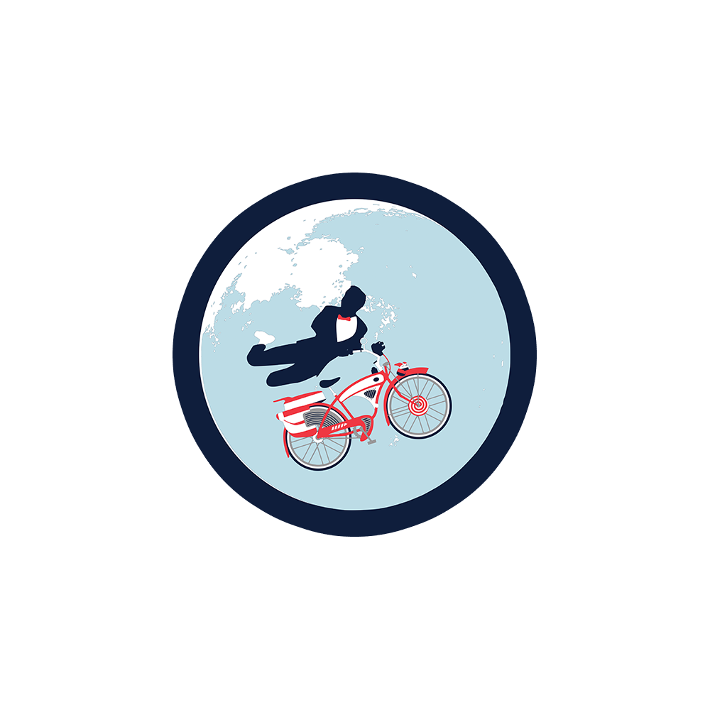 Jump The Moon Sticker