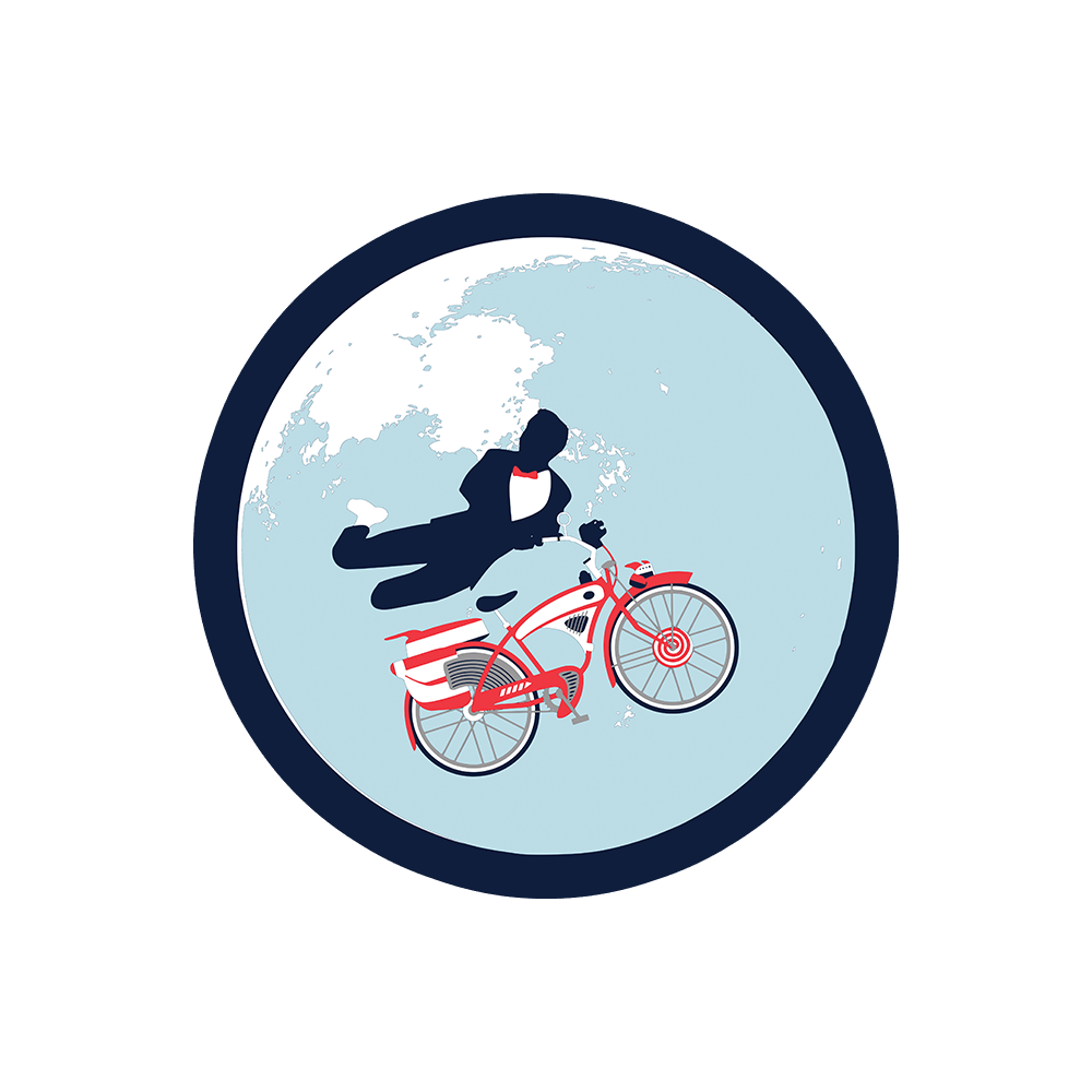 Jump The Moon Sticker