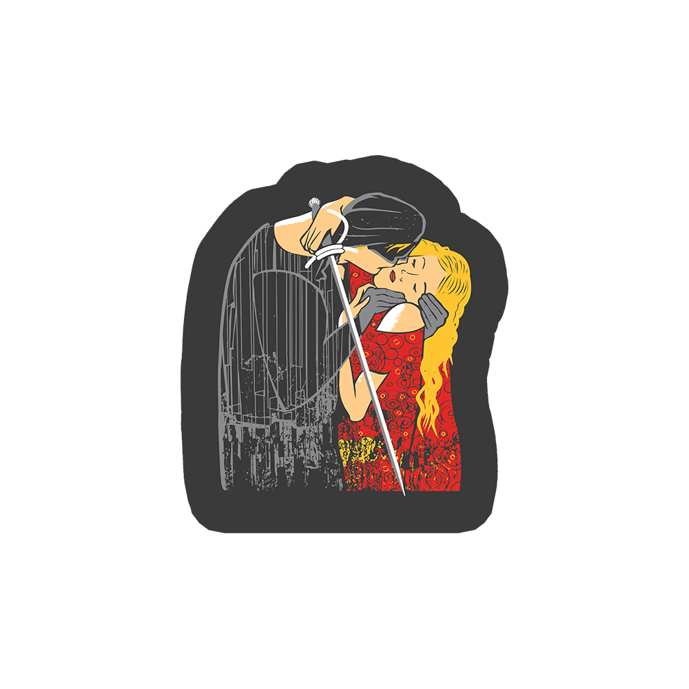 The Dread Pirate's Kiss Sticker