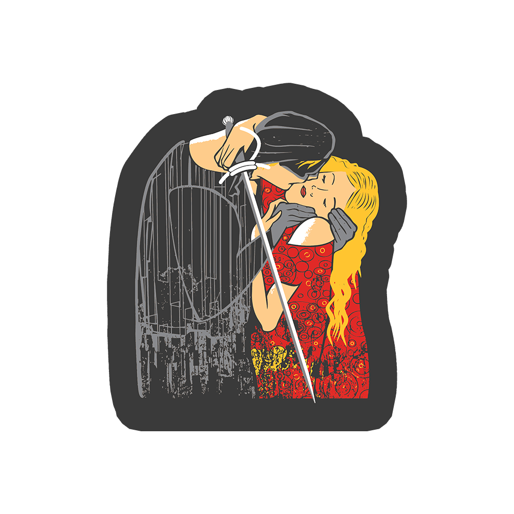 The Dread Pirate's Kiss Sticker