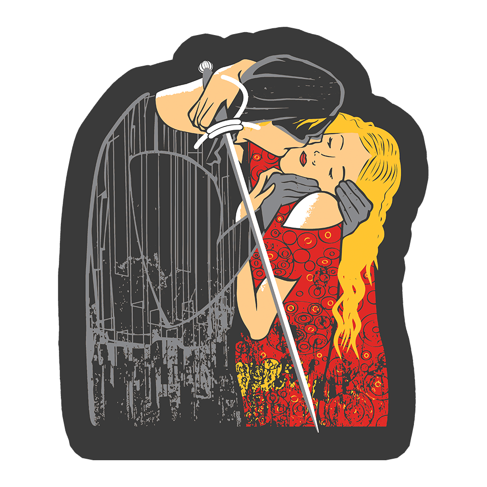 The Dread Pirate's Kiss Sticker