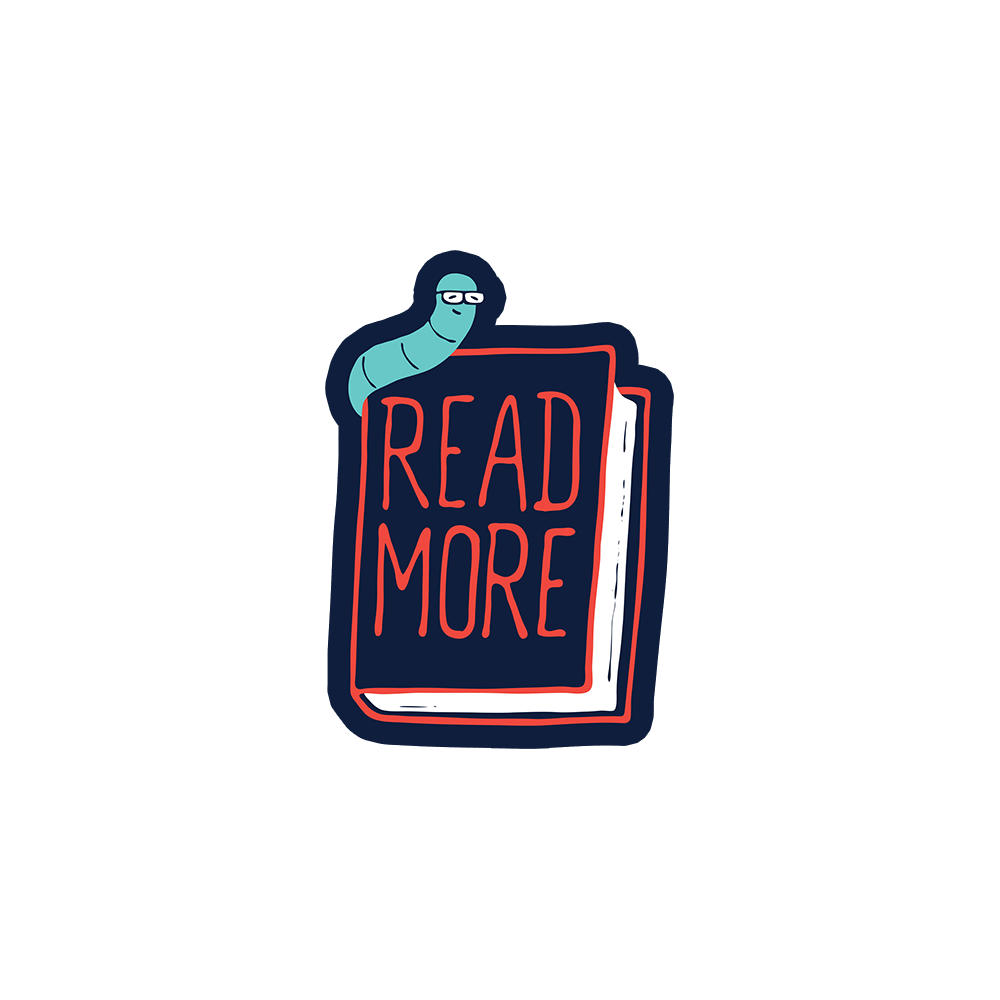 Read More Sticker