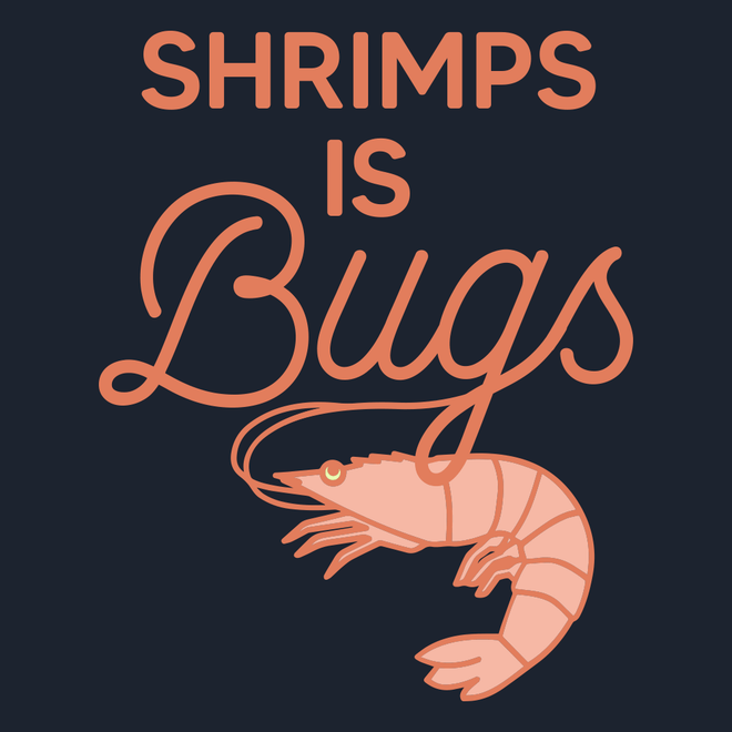 Shrimps Is Bugs Women's Signature Tee – SnorgTees.com