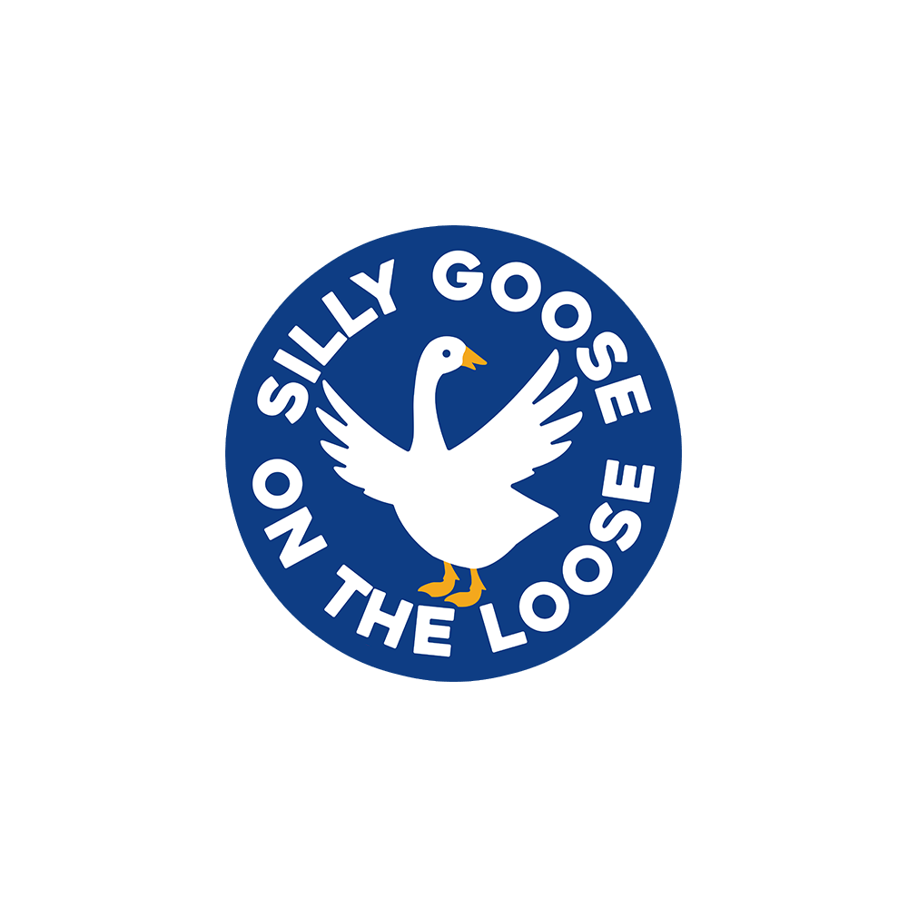 Silly Goose On The Loose Sticker