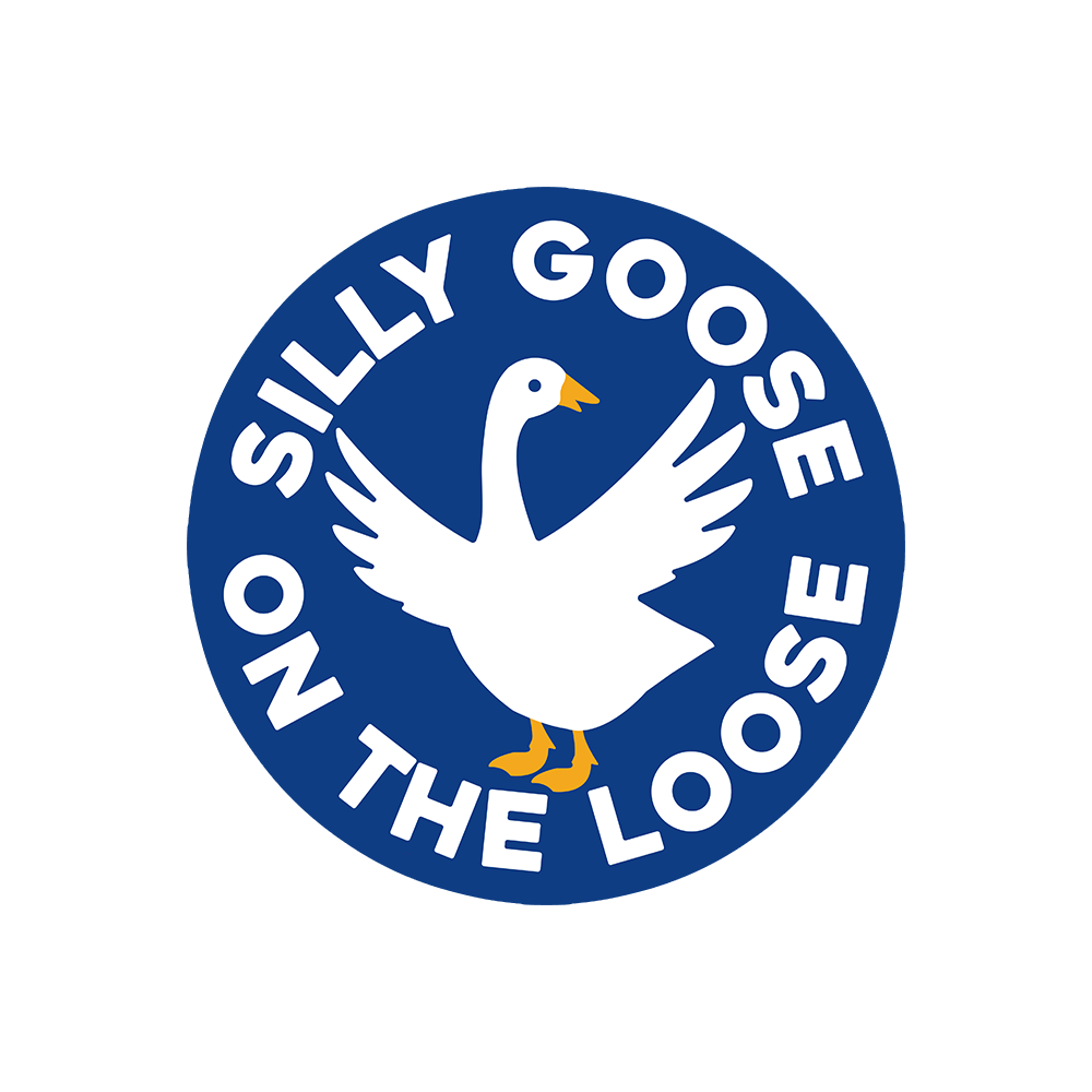 Silly Goose On The Loose Sticker