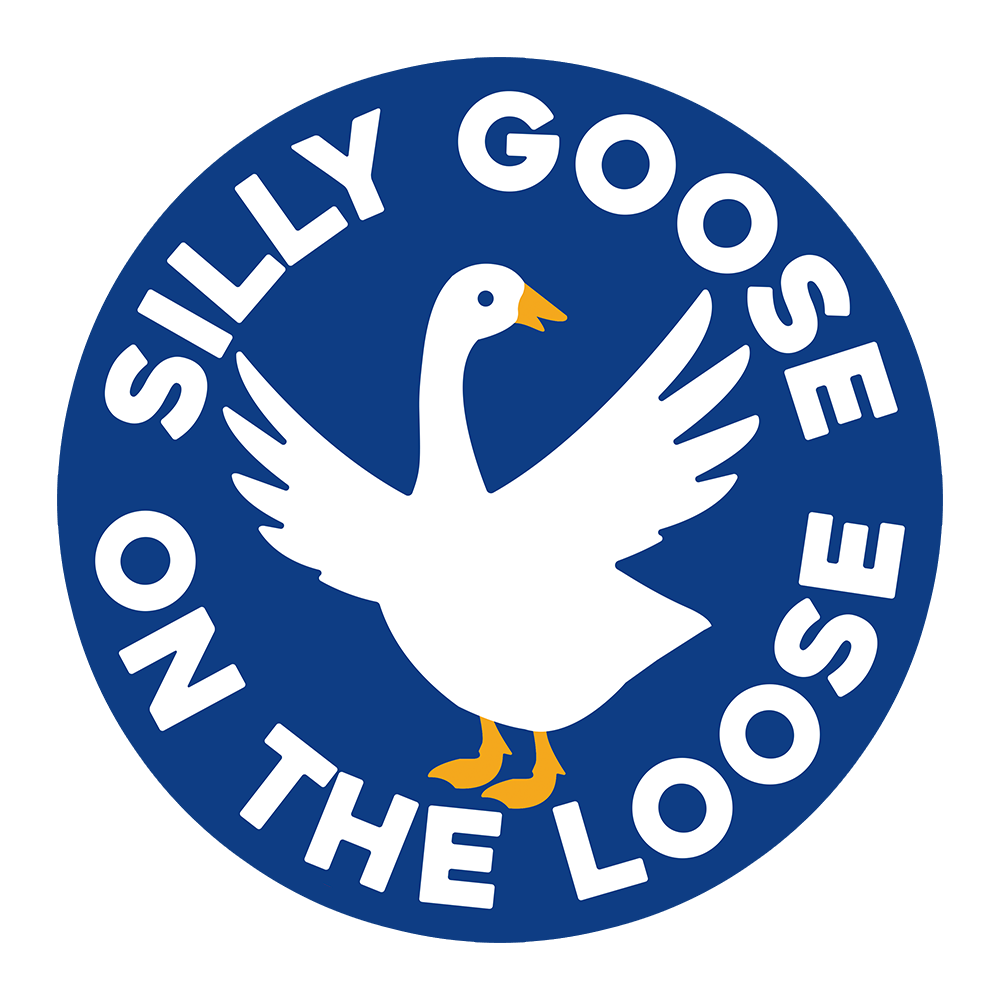 Silly Goose On The Loose Sticker