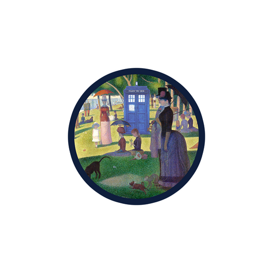 Tardis On La Grande Sticker