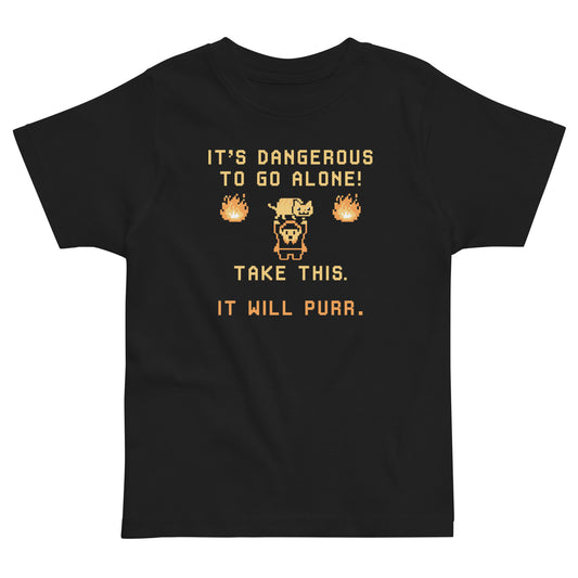 It's Dangerous To Go Alone Kid's Toddler Tee