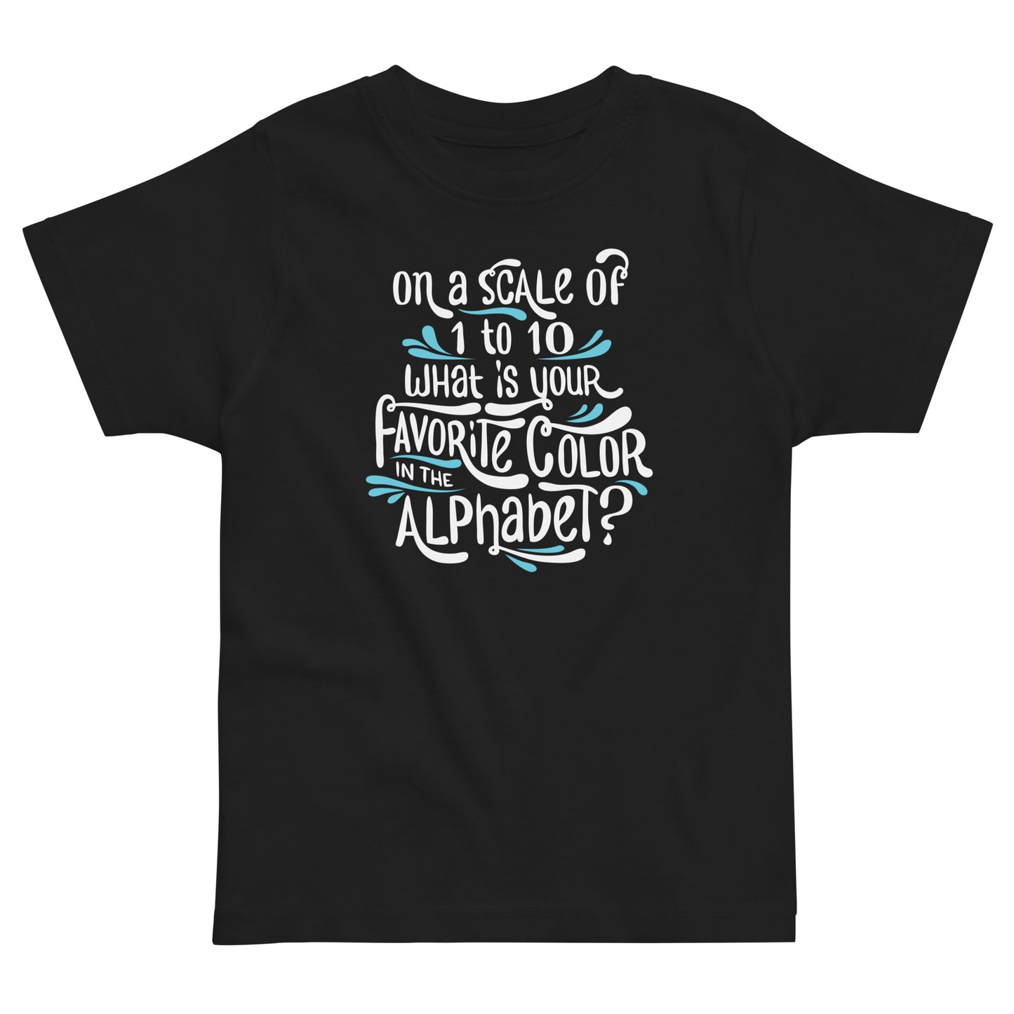 Favorite Color In The Alphabet Kid's Toddler Tee