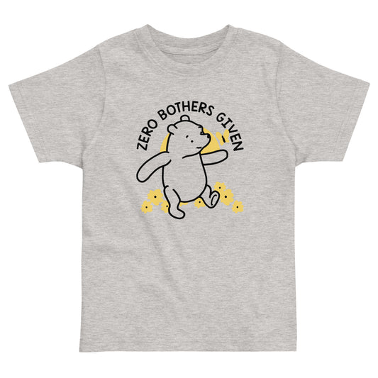 Zero Bothers Given Kid's Toddler Tee