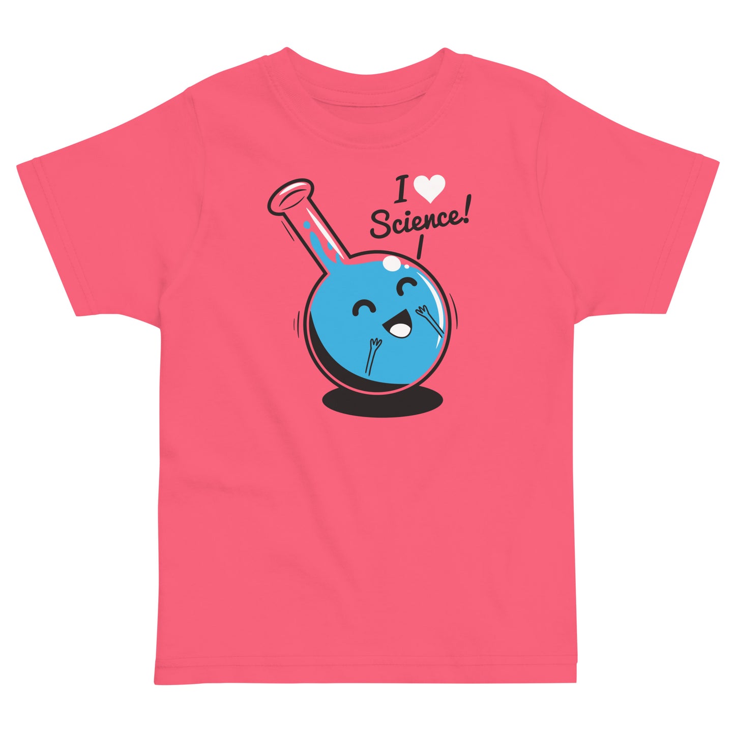 I Heart Science Kid's Toddler Tee