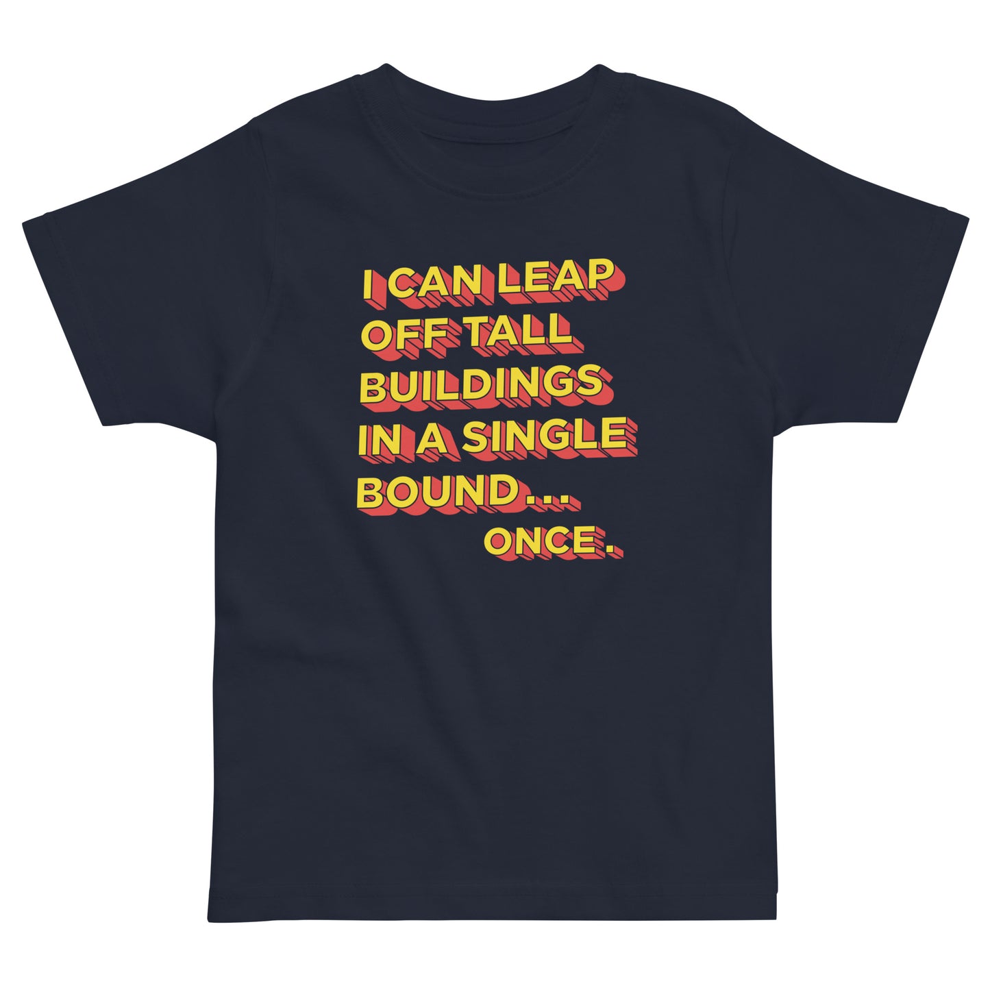 Tall Buildings In A Single Bound Kid's Toddler Tee