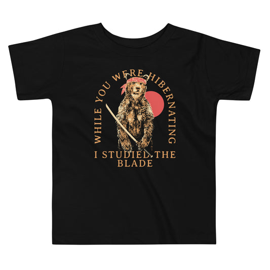 I Studied The Blade Kid's Toddler Tee