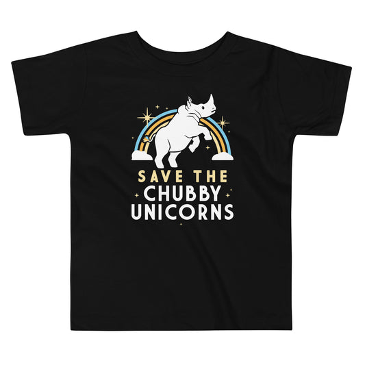 Save The Chubby Unicorns Kid's Toddler Tee