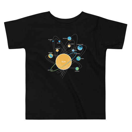 Solar System Kid's Toddler Tee