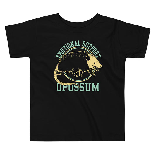 Emotional Support Opossum Kid's Toddler Tee