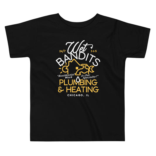 Wet Bandits Plumbing & Heating Kid's Toddler Tee